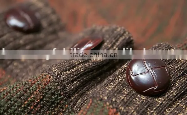 2015 Winter Lapels Cultivate One's Morality Men Sweater Knit Cardigan for Custom Wholesale Sweaters photo-5