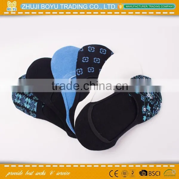 BY-161001 LADY ACRYLIC INVISIBLE SOCK photo-2