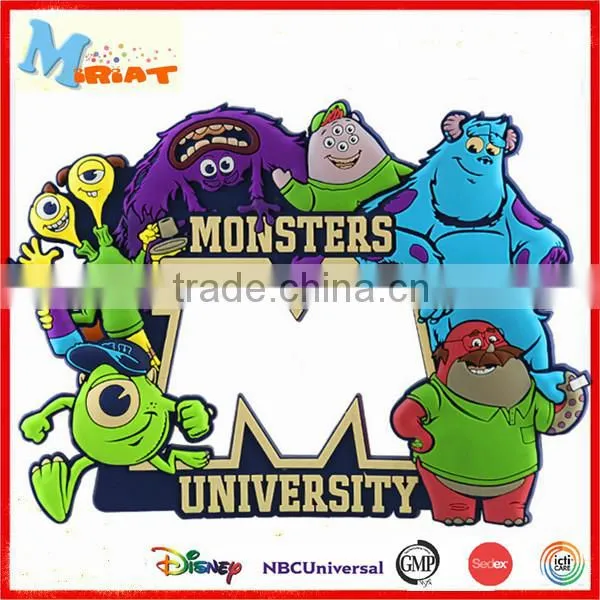 Cartoon 3d Rubber Dripping Embossed Monster Photo Frame