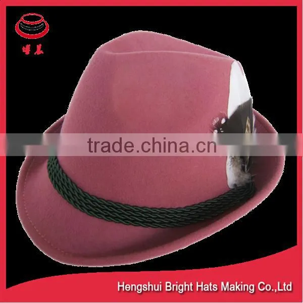 Wool Felt Trilby Hat