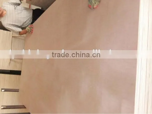 12MMX1220X2440 Poplar Core Hardwood Core Okoume Face BB/CC Grade Competitive Price Commercial Plywood photo-6