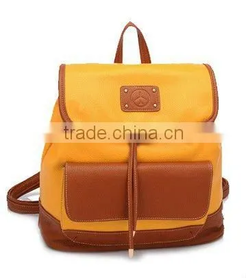 Canvas school bags/PU School Bag/Students Schoolbags
