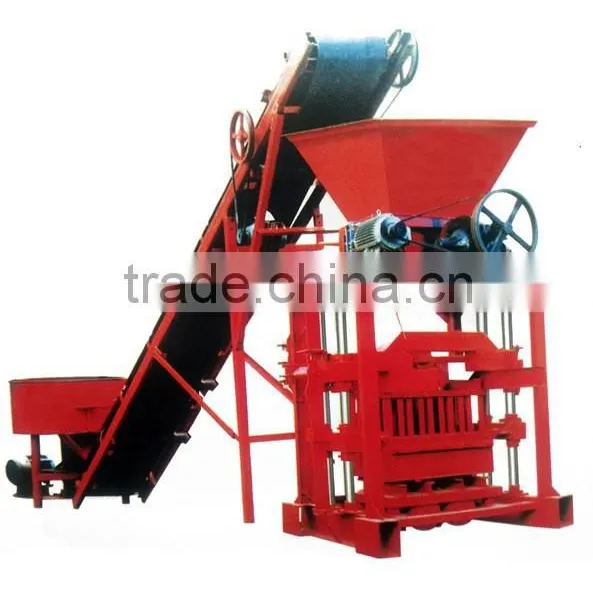 Concrete Block Machine QTJ4-26C Semi-automatic Small Cement Block Making Machine photo-2