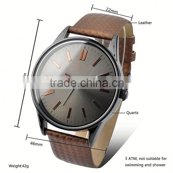 Gift Women'S 2016 Brown Leather Top 10 Wrist Watch Brands photo-6