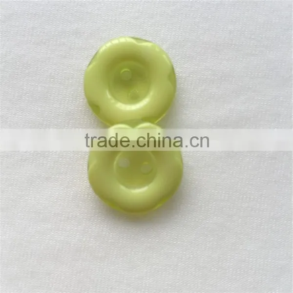 Fancy Resin Buttons in Flower Shape Two Hole Buttons photo-3