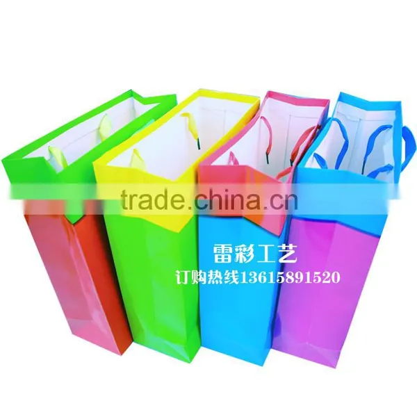Cheap Advertising Paper Bag Made of Kraft Paper With High Quality photo-5