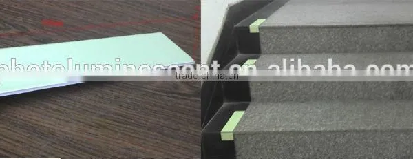 Photoluminescent Aluminum Stair Nosing/glow Step Nosing/glow Stair Strips photo-2