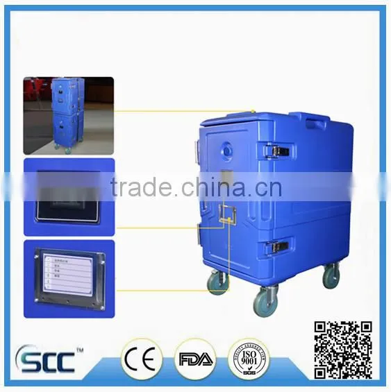 116L Rotational Molded Plastic Cold Fresh Cabinet, Cold Food Storage Cabinet photo-3