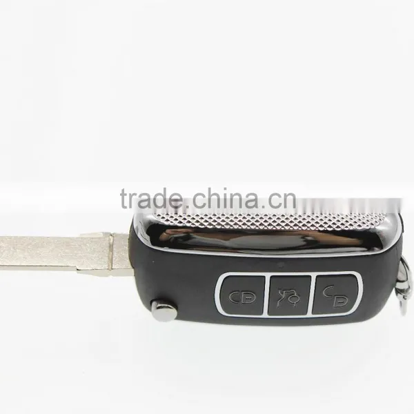 Bentley. VW Folding Car Remote Fake Key, 3 Buttons photo-3