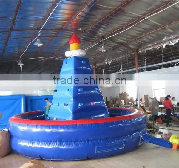 2016 Best Sell Outdoor Inflatable Rock Climbing Wall for Sale photo-2