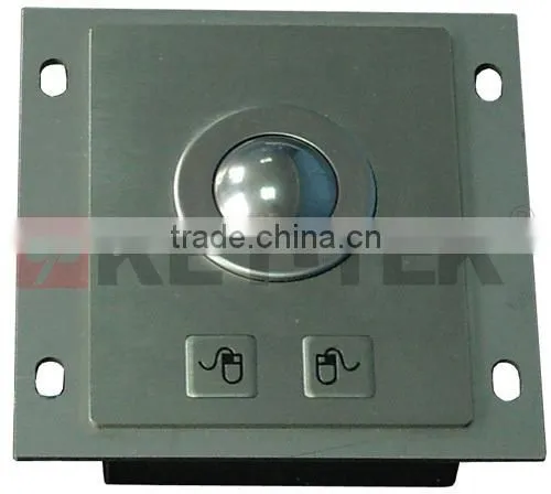 Rear Panel Mounting Vandal Proof 25mm Metal Trackball Industrial photo-5