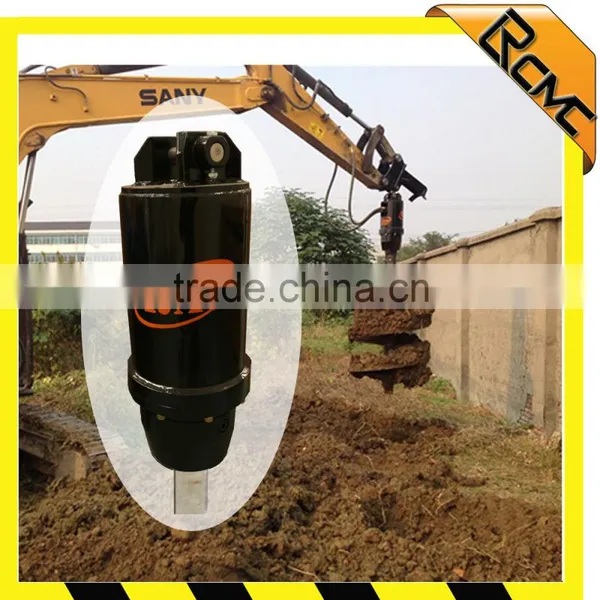 Post Hole Cement Earth Auger for Backhoe Loader photo-3