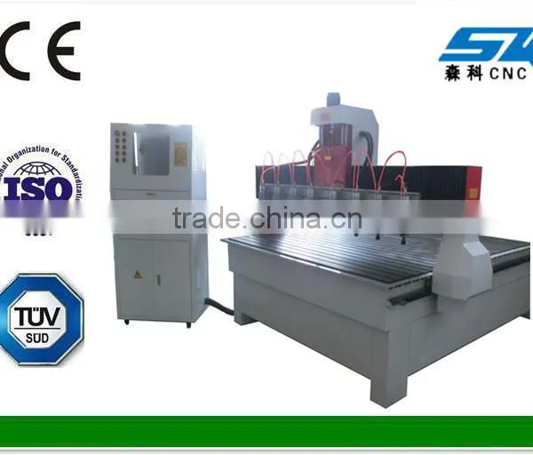 Multi Heads Cnc Router Plywood Machine /cnc Engraving Various Wooden Furniture Making Machine/cnc Cylinder Machine Price