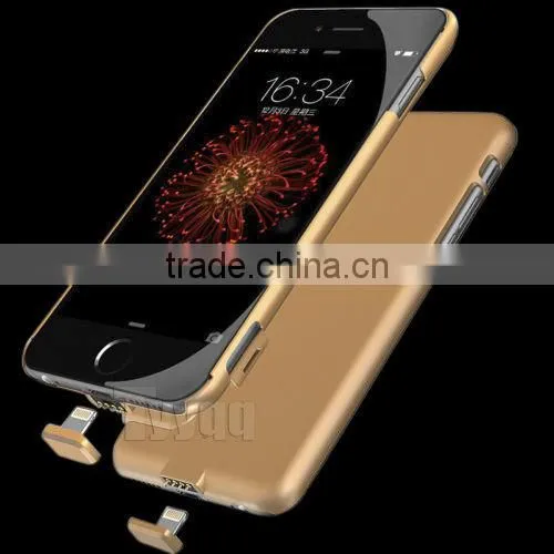 Top Ultra Thin Power Bank Battery Backup Case Charger Cover For IPhone 6 6S Plus photo-5