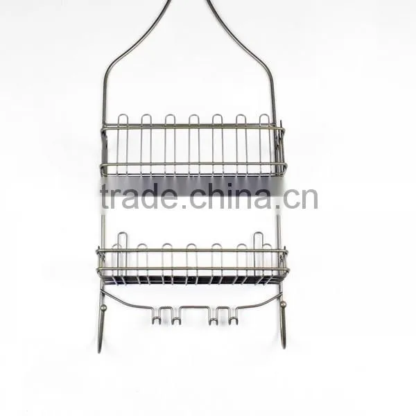 Cheap Crazy Selling Suction Classic Chrome Wire Shower Caddy
