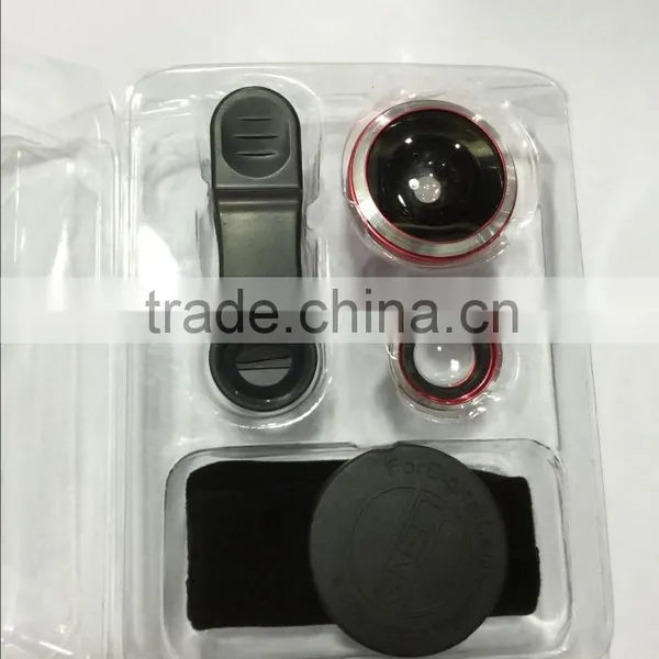 2016 Hotting 0.5x Super Wide Angle Lens +20x Macro High Quality Universal 2 in 1 Clip Camera Lens photo-4
