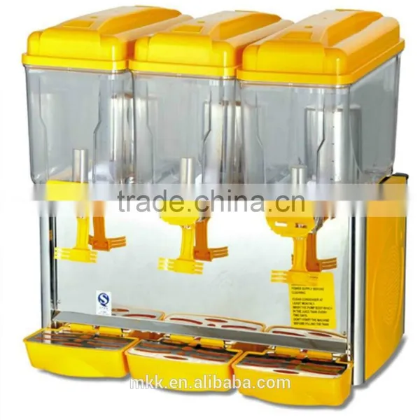 Three Tanks Commercial Cold Drink Dispenser / Juicer Dispenser for Shop photo-2