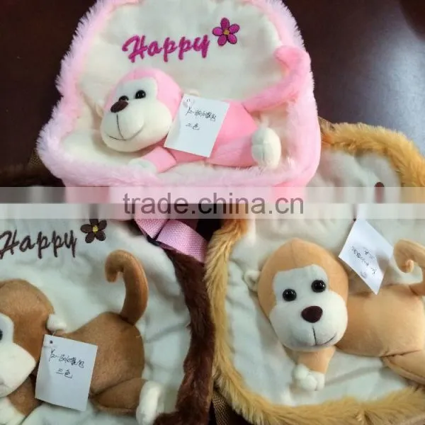 Plush Animal Bag School Bag Backpack photo-5
