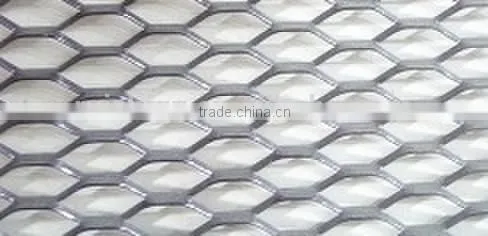 Hexagon Aluminum Mesh Grill for Front Bumper/Performance Decorative Light Weight Aluminum Mesh Grill