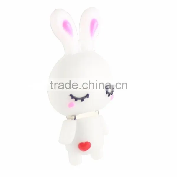 Top Selling and Cheapest Trade Assurance Attach Plastic Usb Flash Drive Rabit Usb Flash Drive 2.0/3.0 Usb Flash Drive photo-2