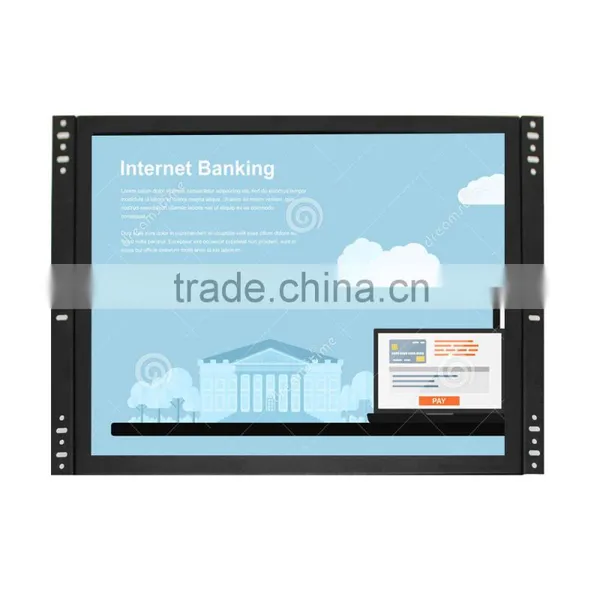 i3 CPU 15 Inch Open Frame Panel PC for Parking Pay Station
