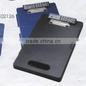 Storage Clipboard Right Side Open With Calculator