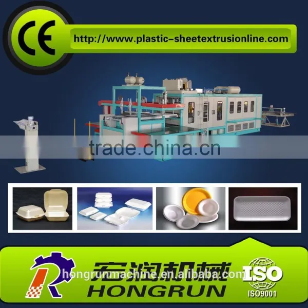 Automatic Disposable Food Box Making Machine /ps Foam Board Machine