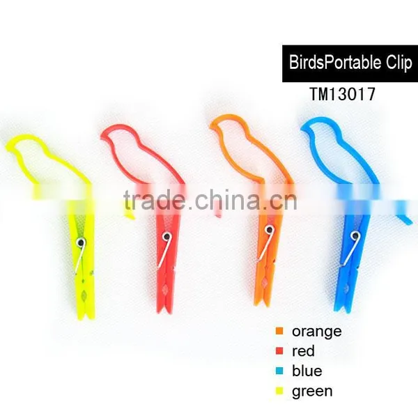 Birds Portable Plastic Bag Clip/plastic Bags Clip Close photo-2