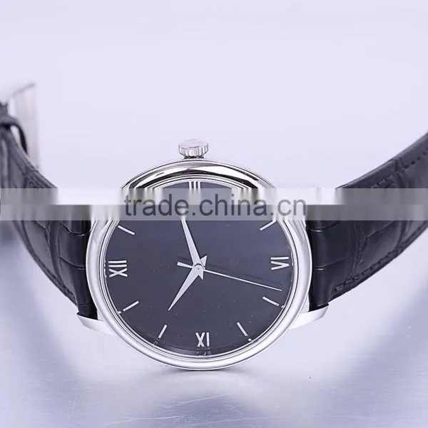 New Simple Leather Band Watches Men Luxury Brand photo-5