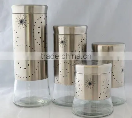 Airtight Stainless Steel Canisters