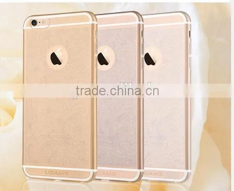 USAMS Brand Flower Tpu Case for Iphone 6 photo-6