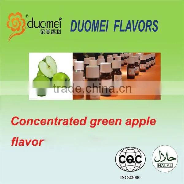 Concentrated Liquid Green Apple Flavor