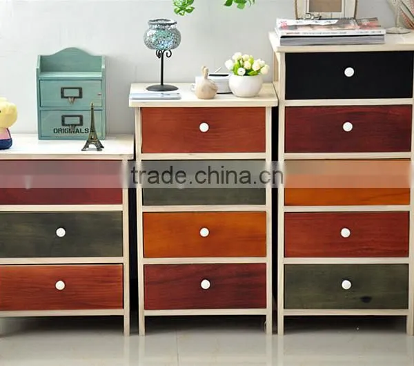 1 - garden of solid wood furniture factory direct bedside locker - - - - the living room bedroom cabinets cabinets