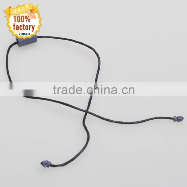 Sinicline Cheap Black no Logo Hang Tag Plastic String