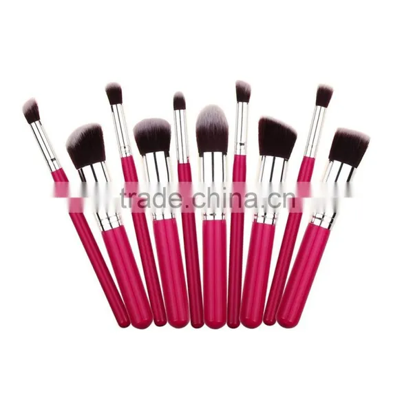 10Pcs Pro Makeup Blush Eyeshadow Blending Set Concealer Cosmetic Make Up Brushes Tool Eyeliner Lip Brushes photo-5