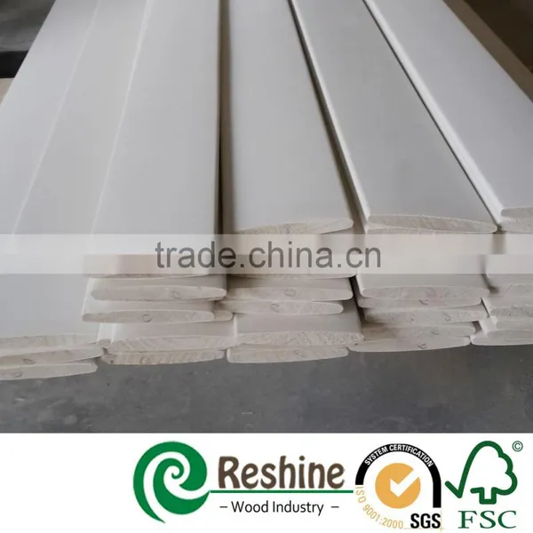 Gesso Primer Coated Wood Window Shutter Components photo-6