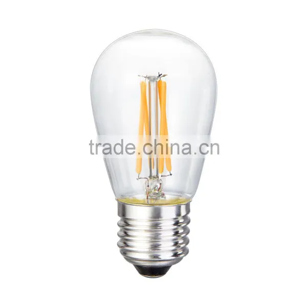 Dimmable ST45 S14 1.5W 3.5W Led Lighting IP20 120V 220V Led Filament Bulbs With CE RoHS Certificated photo-3