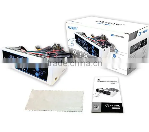Computer Fan Con-100L 6 Chatroller Fan Speed Controller Gaming Fan 5.25 Touch LCD Display Liquid Cooler Pump Control photo-6