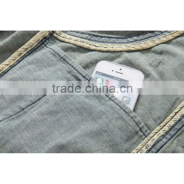 Yingzhong Garment Oem Design Men Jeans Coat Oversized Kimono Jackets photo-2