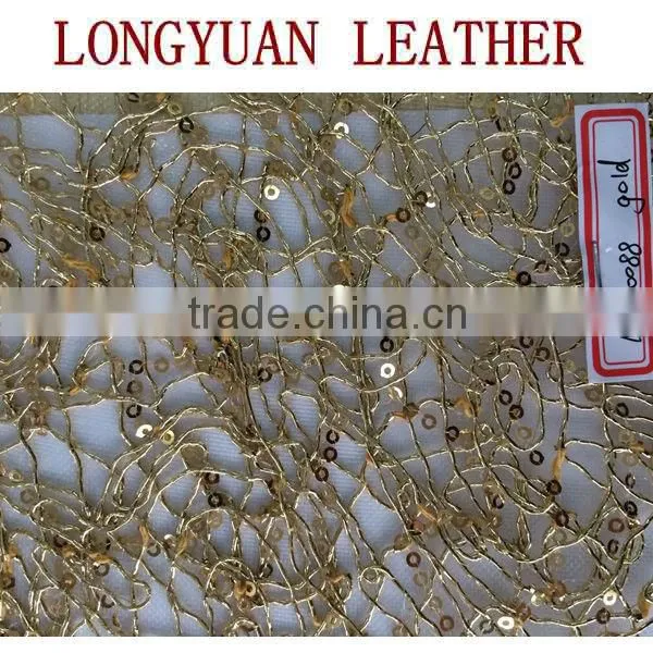 Shoes Upper Mesh With Embroidery Flower Fabric