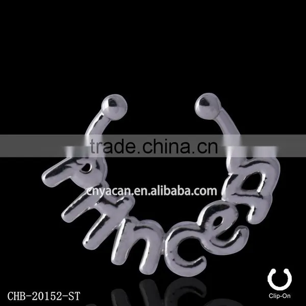 Hot Saling Non-piercing Septum Nose Clip-on Open Nose Ring photo-3