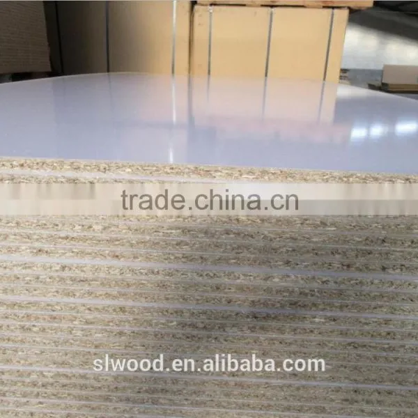 White Melamine Particle Board/wooden Color Melamine Particle Board/pvc Edge Banding for Particle Board photo-3