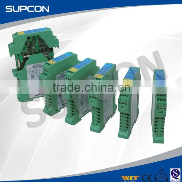 Supcon isolated barrier signal isolator with full input output power supply isolation