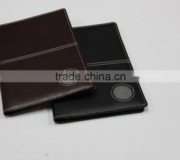Dongguan Factory Direct Custom High-quality Leather Passport Holder With Multi-function Pocket and Customized Logo photo-2