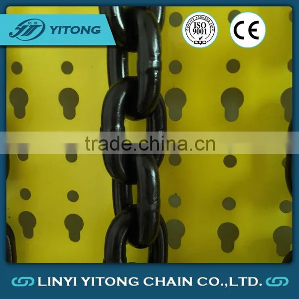 Quick Delivery Top Quality G80 Long Lifting Stainless Steel Link Chain Factory photo-2