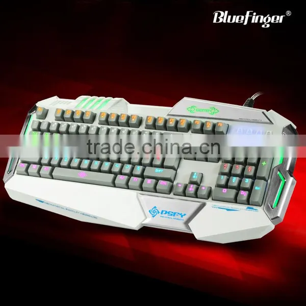 Advanced High Quality USB Wired Ergonomic Mechanical Keyboard for Internet Cafe photo-2