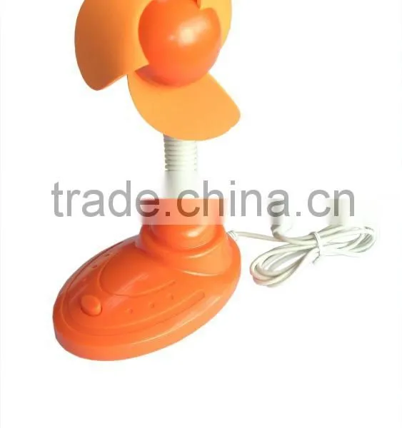 Colorful Mini Desk Fan With USB Connection