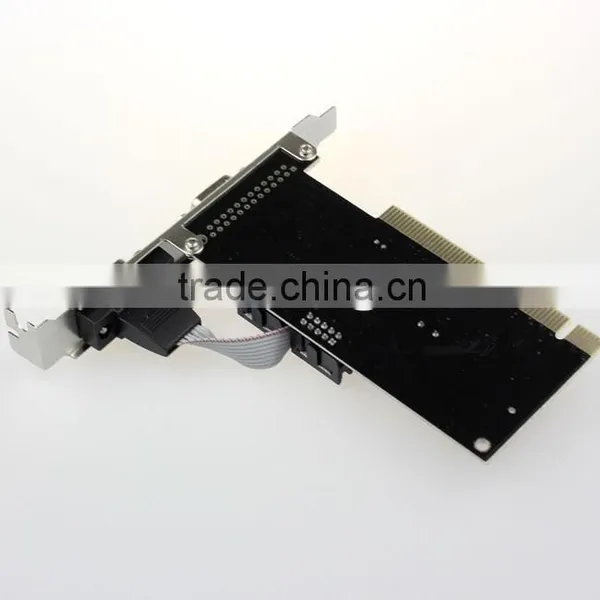 2 Port RS232 RS-232 Serial Port COM DB9 to PCI Card Adapter Converter MCS 9865 Serial Industry photo-4