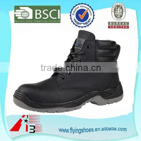 Factory OEM High Quality Leather Work Safety Boots Men, Military Boot photo-3