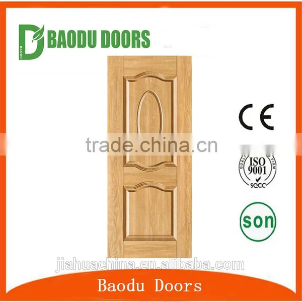 Latest Designs Melamine/ White Primer/ Wood Veneer Mould Door Skin photo-6